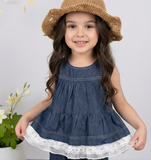 Tiered Denim