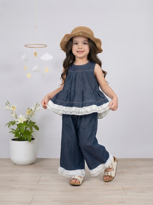 Tiered Denim