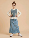 Down Cut Skirt